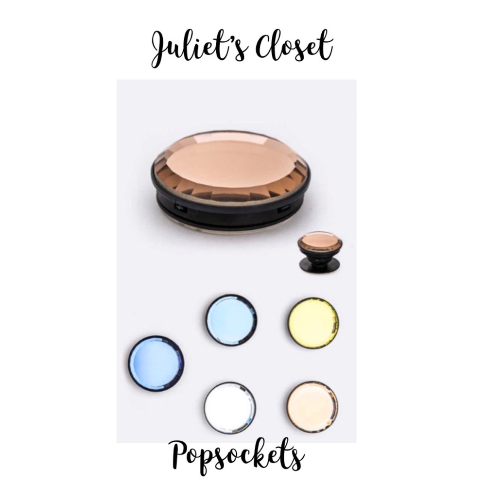 Mirrored Pop Sockets